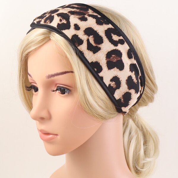 

Leopard Print Hair Band, Multicolor