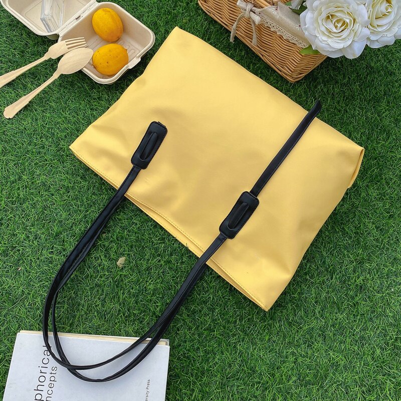

Large Capacity Tote Bag, Yellow
