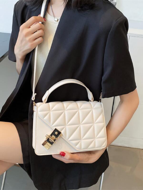 Geanta ghiozdan matlasata Twist Lock