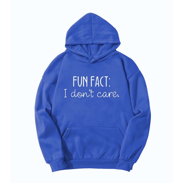 

Kangaroo Pocket Thermal Lined Drawstring Hoodie, Royal blue