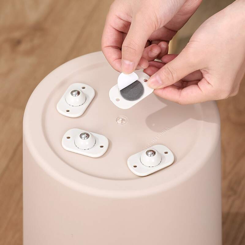 

4pcs Multifunction Self-adhesive Wheel, Silver