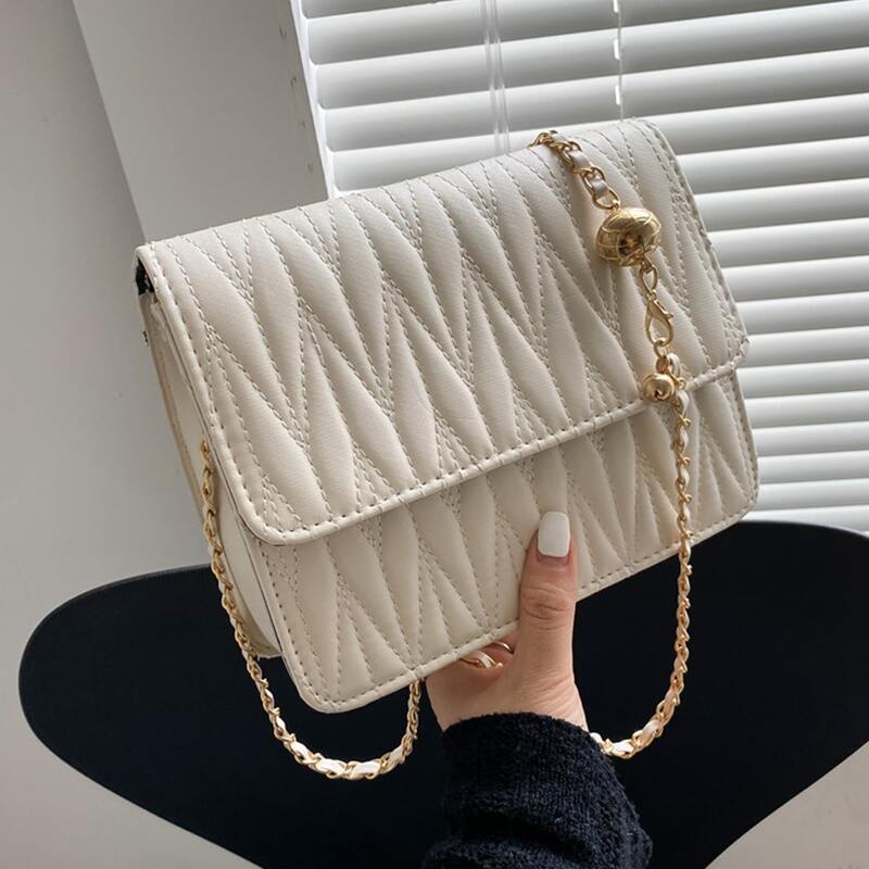 

Stitch Detail Crossbody Bag, Beige