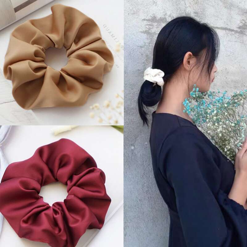 

1pc Random Scrunchie, Multicolor