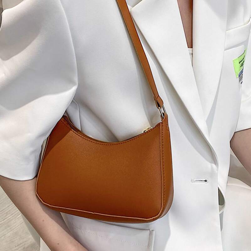 

Minimalist Shoulder Bag, Brown