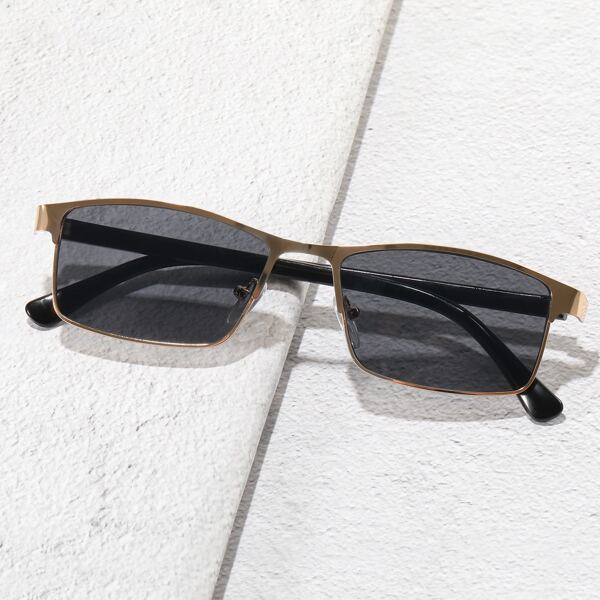 

Men Metal Frame Sunglasses, Grey