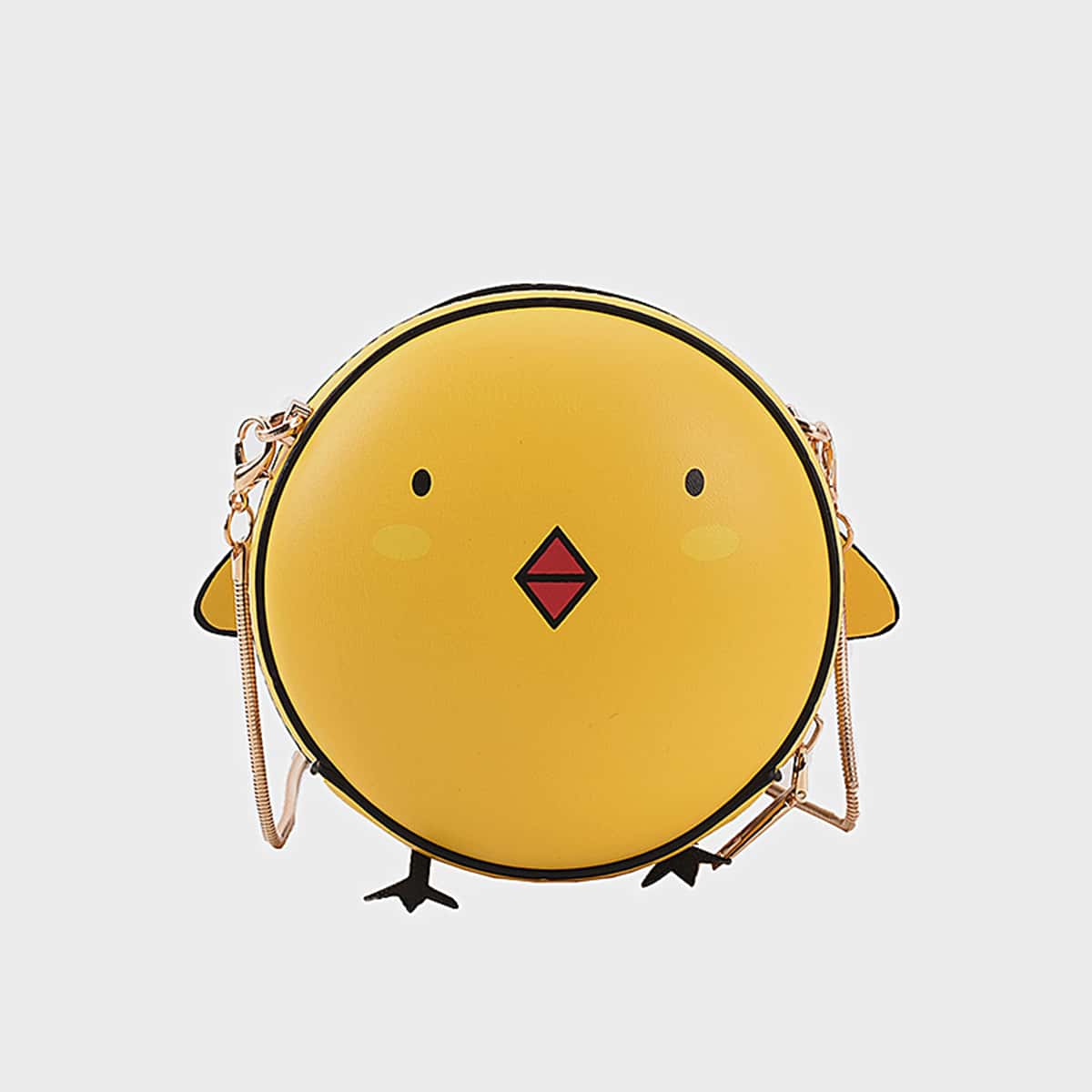 

Mini Cartoon Crossbody Bag, Yellow