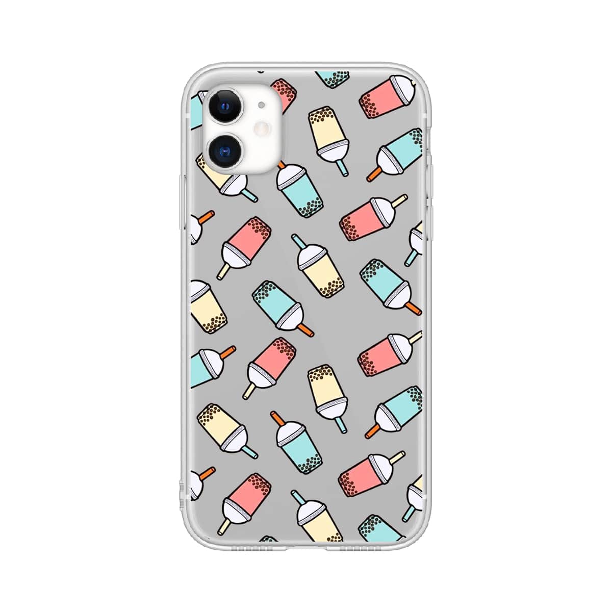 

Bubble Tea Print Phone Case, Multicolor