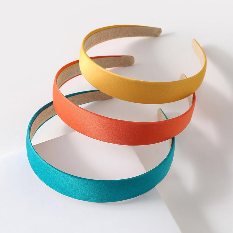 

1pc Solid Headband, Multicolor