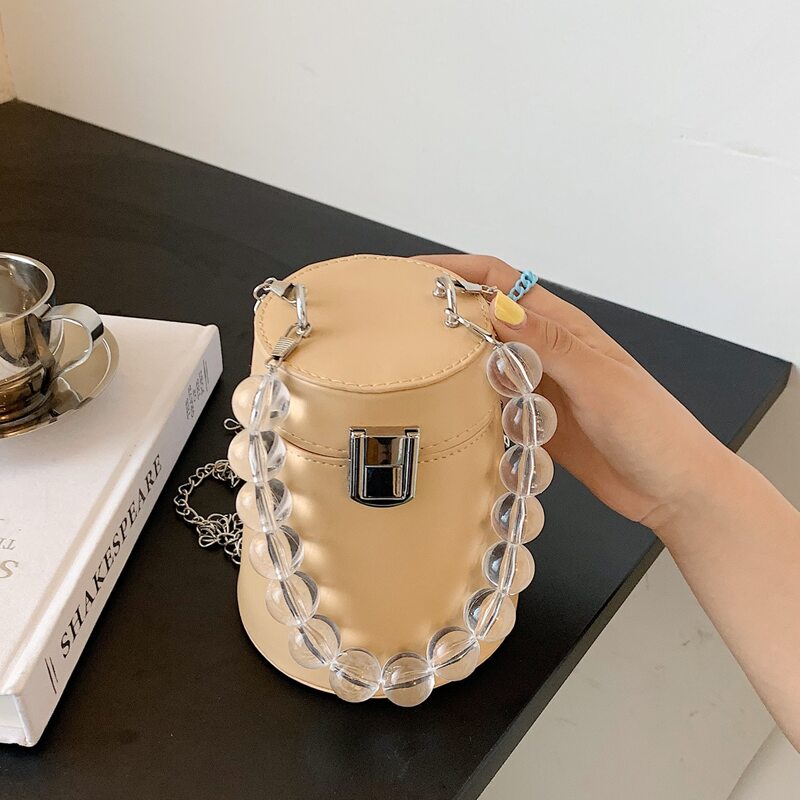 

Mini Bucket Bag, Khaki