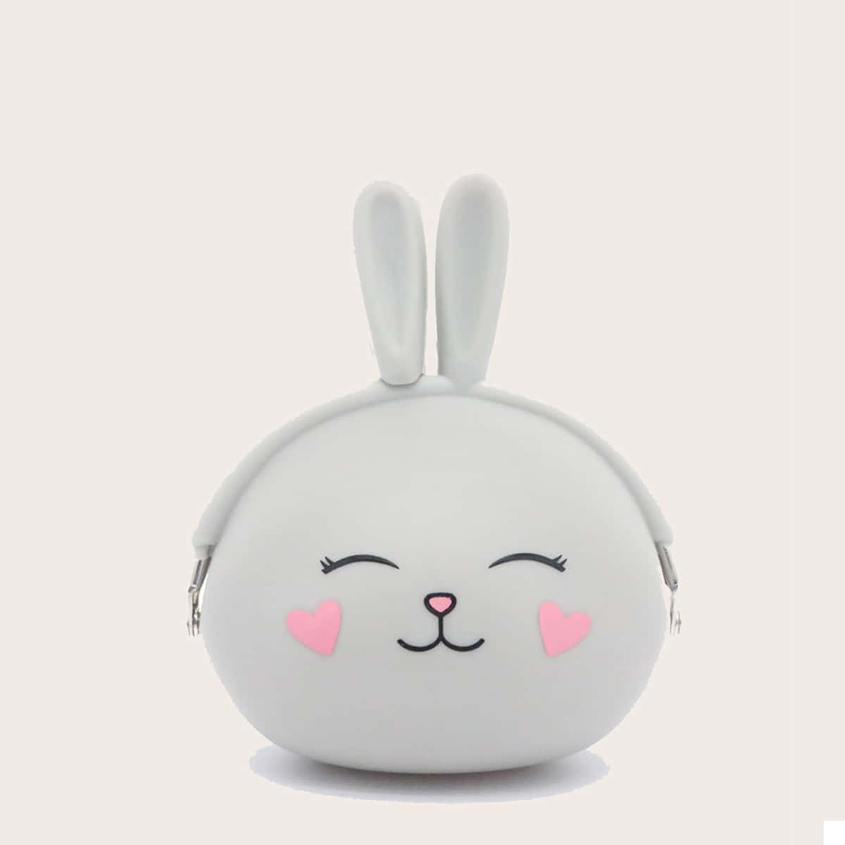 

Rabbit Coin Purse, Grey