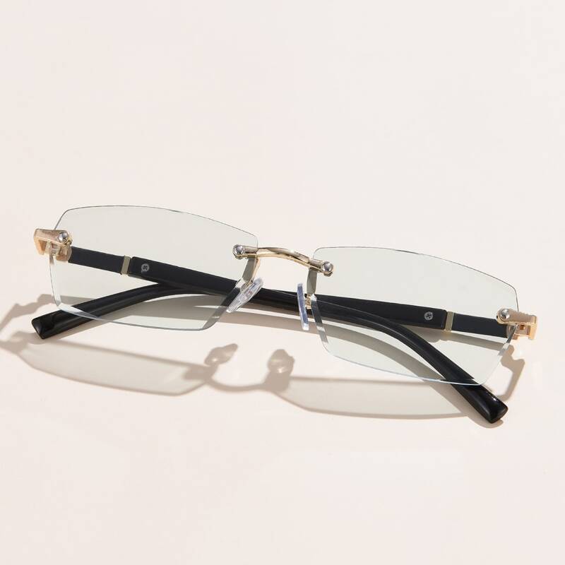 

Rimless Rectangle Sunglasses