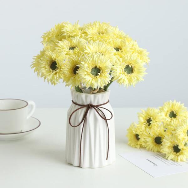 

1pc Artificial Chrysanthemum, Yellow