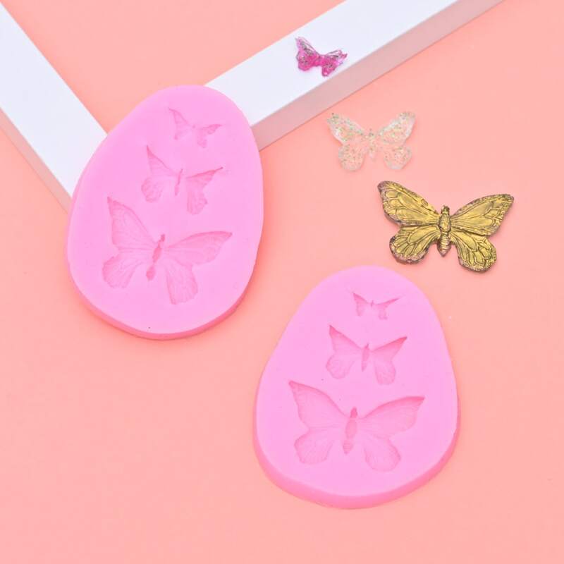 

1pc Butterfly Chocolate Mold, Pink