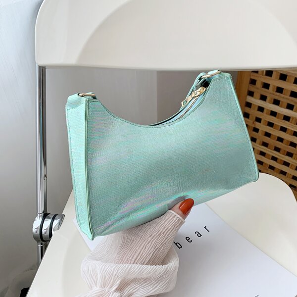 

Iridescent Shoulder Bag, Green