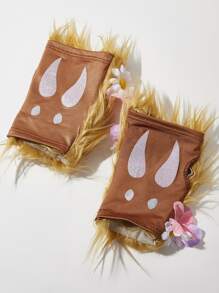 4pcs Deer Costume Accessory Set - Multicolor - View 3