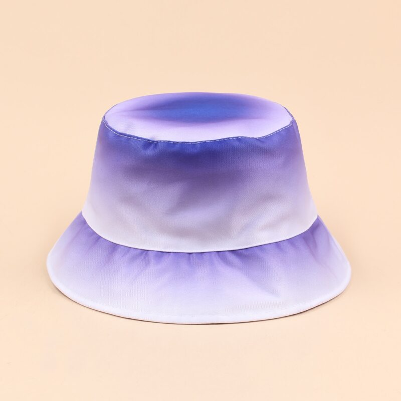 

Ombre Print Bucket Hat, Purple