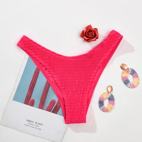 

Smocked Bikini Panty, Pink
