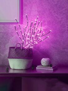 1pc 20-LED Branch Lights, Home Decor Lighting, Bedroom Decor LED Lights, Living Room Decor String Lights, Camping Decor Lights, Balloon Decor Lights, Fairy Lights, Party Decor LED String Lights