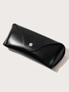 Gafas de moda con montura cuadrada y pequeña para hombre - Negro - Ver 5