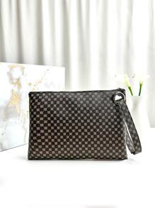 手拿包 - 咖啡棕 - 查看 2