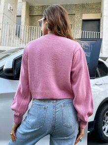 Jersey fresa patrón - Rosa - Ver 2