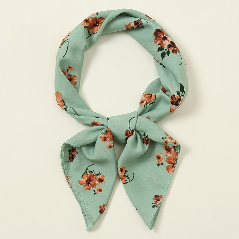 

Flower Print Bandana, Multicolor