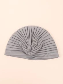 Solid Head Wrap - Grey - View 2