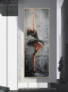 Figure Graphic DIY Diamond Unframed Painting - Multicolor - View 1