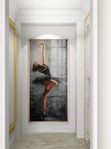 Figure Graphic DIY Diamond Unframed Painting - Multicolor - View 3