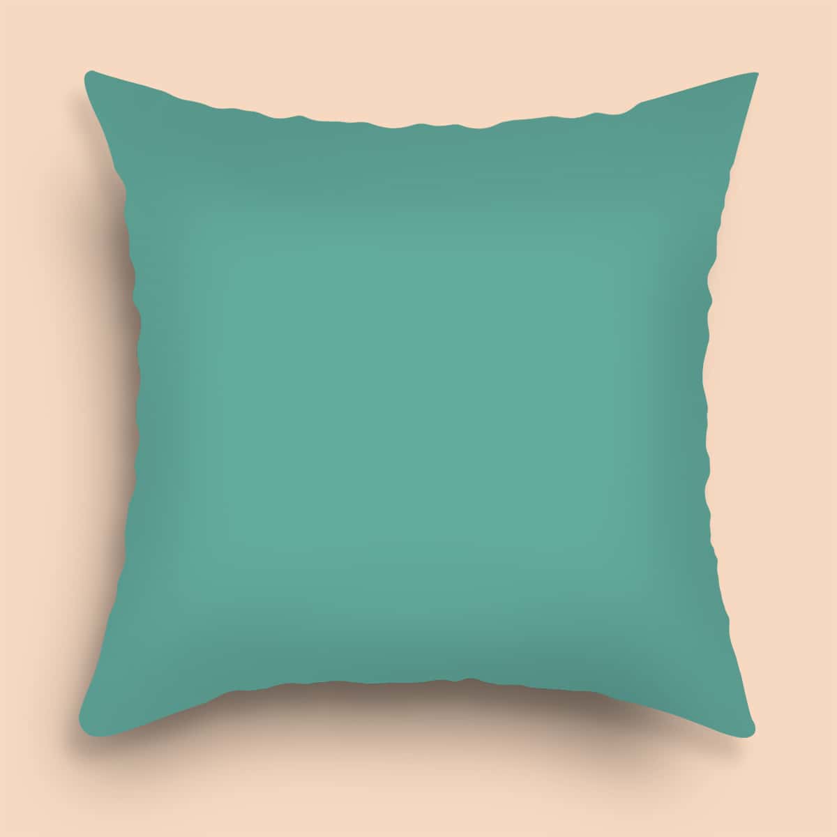 

Plain Cushion Cover Without Filler, Green