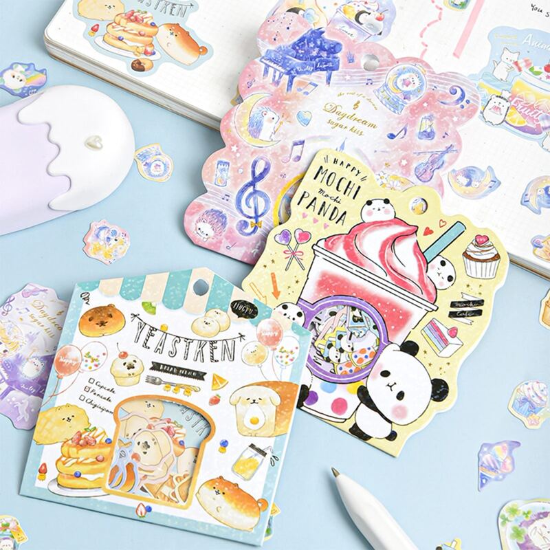

1pack Cartoon Graphic Random Sticker, Multicolor