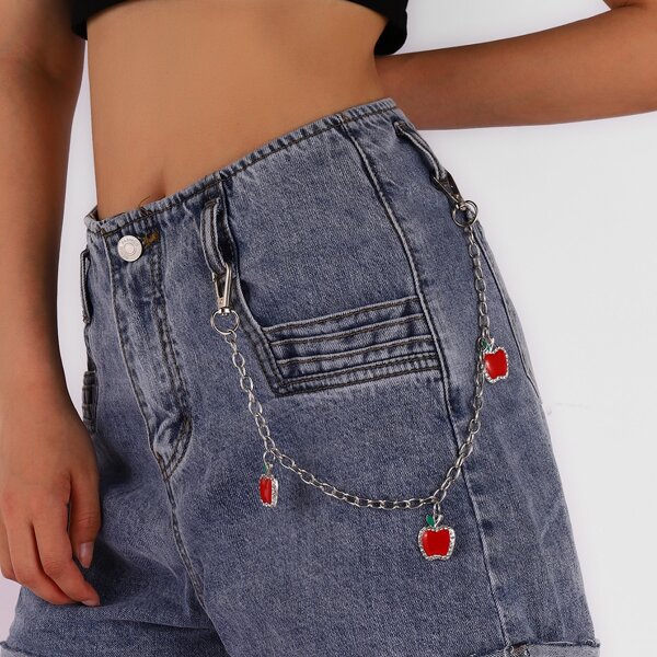 

Apple Pendant Belt Chain, Multicolor