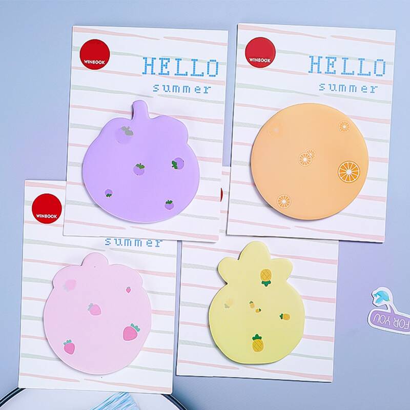

1pc Fruit Print Random Sticky Note, Multicolor