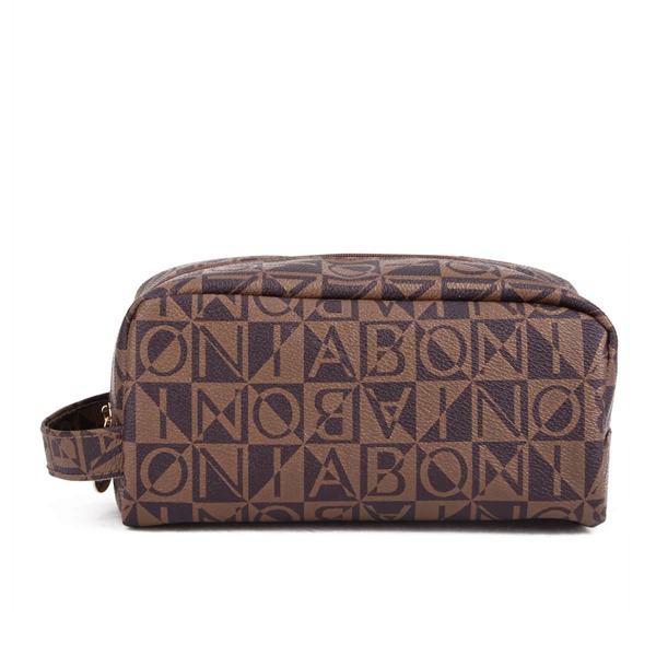 

Letter Graphic Makeup Bag, Multicolor