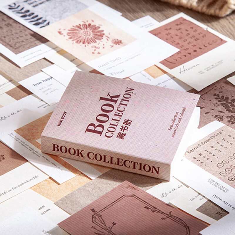 

60pcs Mixed Pattern Random Material Paper, Multicolor