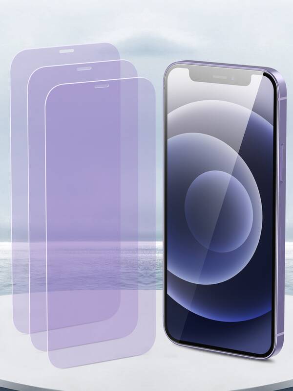 3 件装全屏护眼膜适用于 Apple iPhone iPhone 16/16 Plus/16 Pro/16 Pro Max/15/15Pro/15 Plus/15 Pro Max