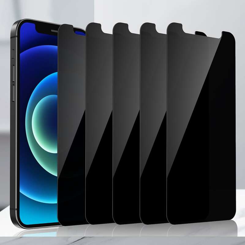 

5pcs Screen Privacy Protector Film For Apple iPhone, Clear