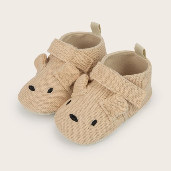 

Baby Girl Cartoon Design Flats, Khaki