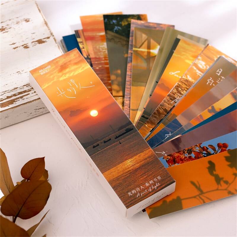 

1box Mixed Pattern Random Bookmark, Multicolor