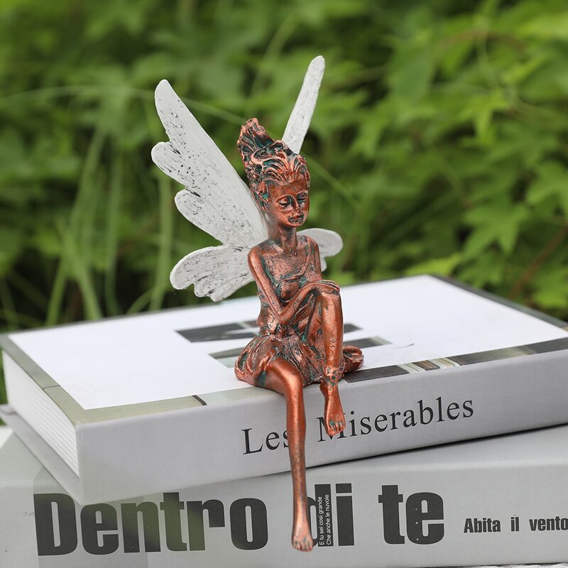 

1pc Elf Art Decoration, Bronze
