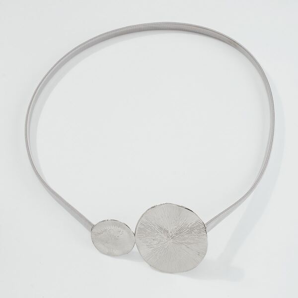 

Round Decor Body Jewelry, Silver