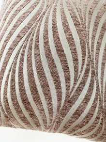 Velvet Cushion Cover Without Filler - Brown - View 4