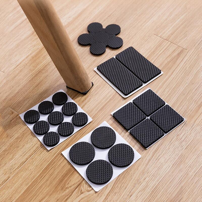 

1pc Self Adhesive Table Leg Mat, Black
