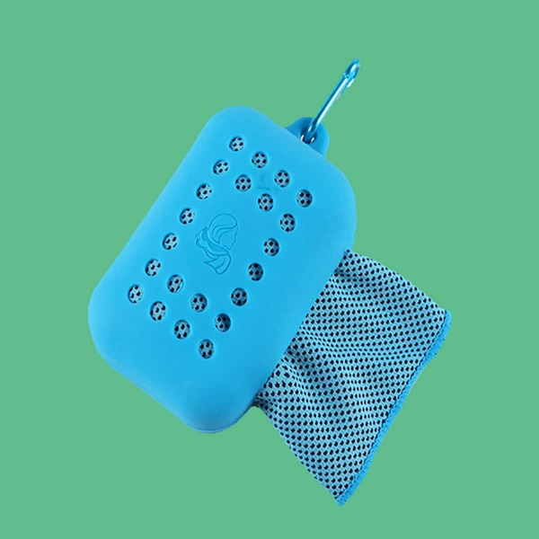 

1pc Quick-drying Sport Towel, Blue