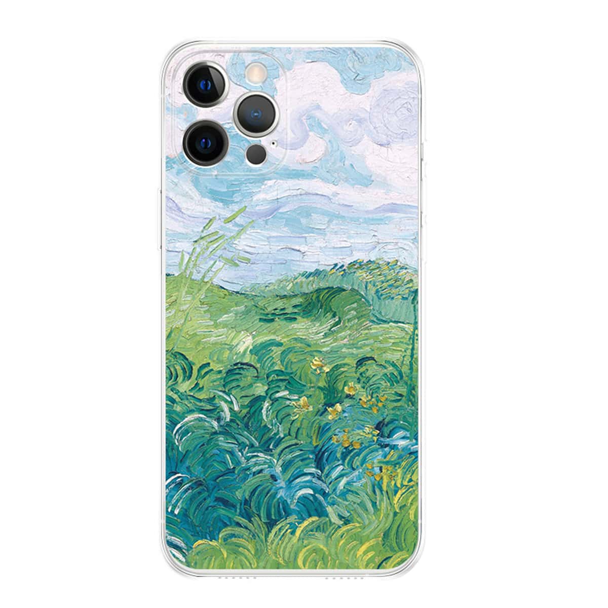 

Landscape Graphic Phone Case, Green