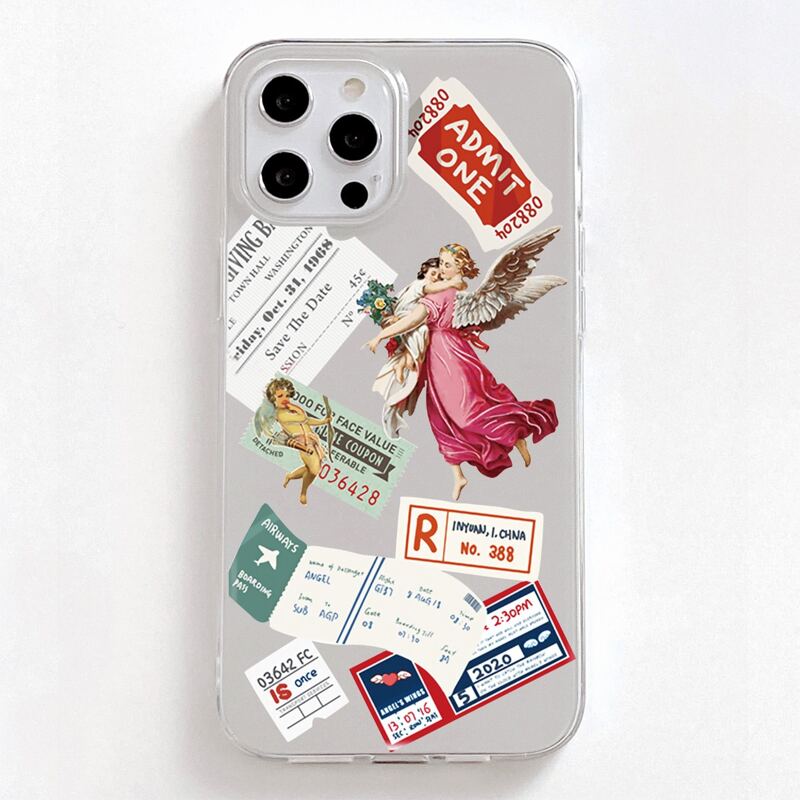 

Figure Pattern Phone Case, Multicolor