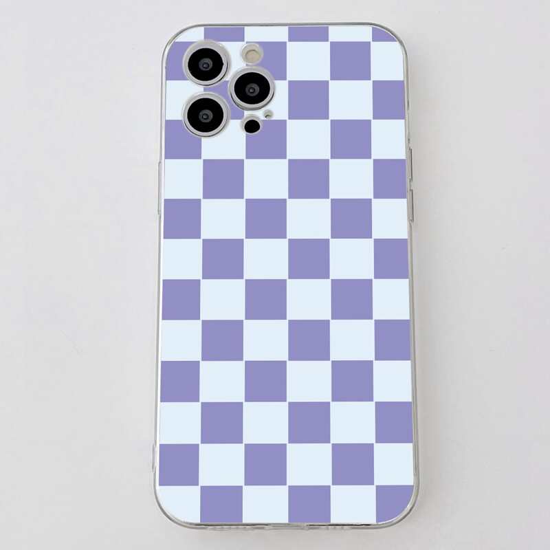 

Plaid Print Phone Case, Multicolor