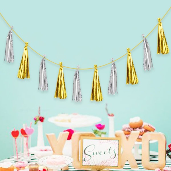 

11pcs Decorative Tassel Set, Multicolor