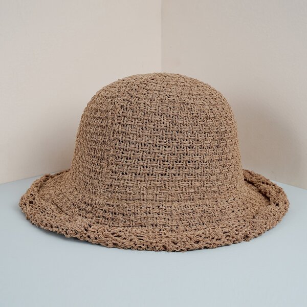 

Simple Plain Hat, Khaki