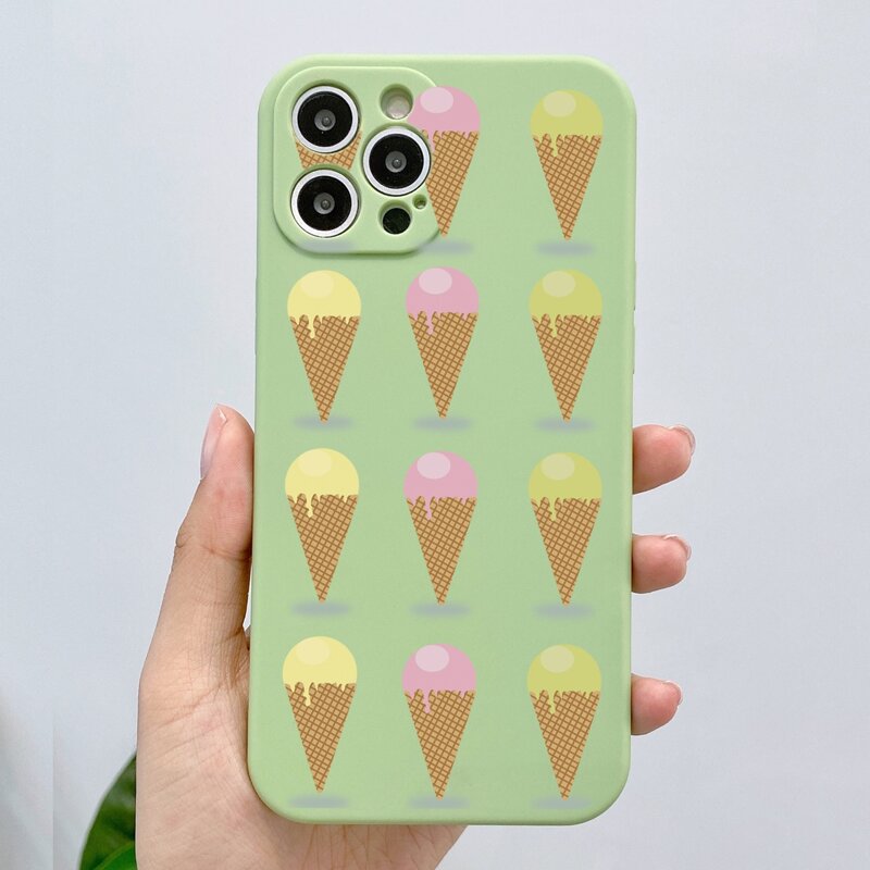 

Cartoon Print Phone Case, Multicolor